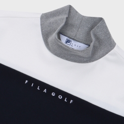 Fila Golf Brushed - Naisten T Paita - Laivastonsininen | FI-37595